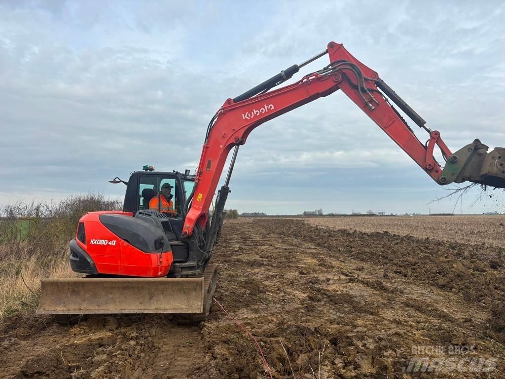 Kubota KX 80-4 Μίνι εκσκαφείς 7t - 12t
