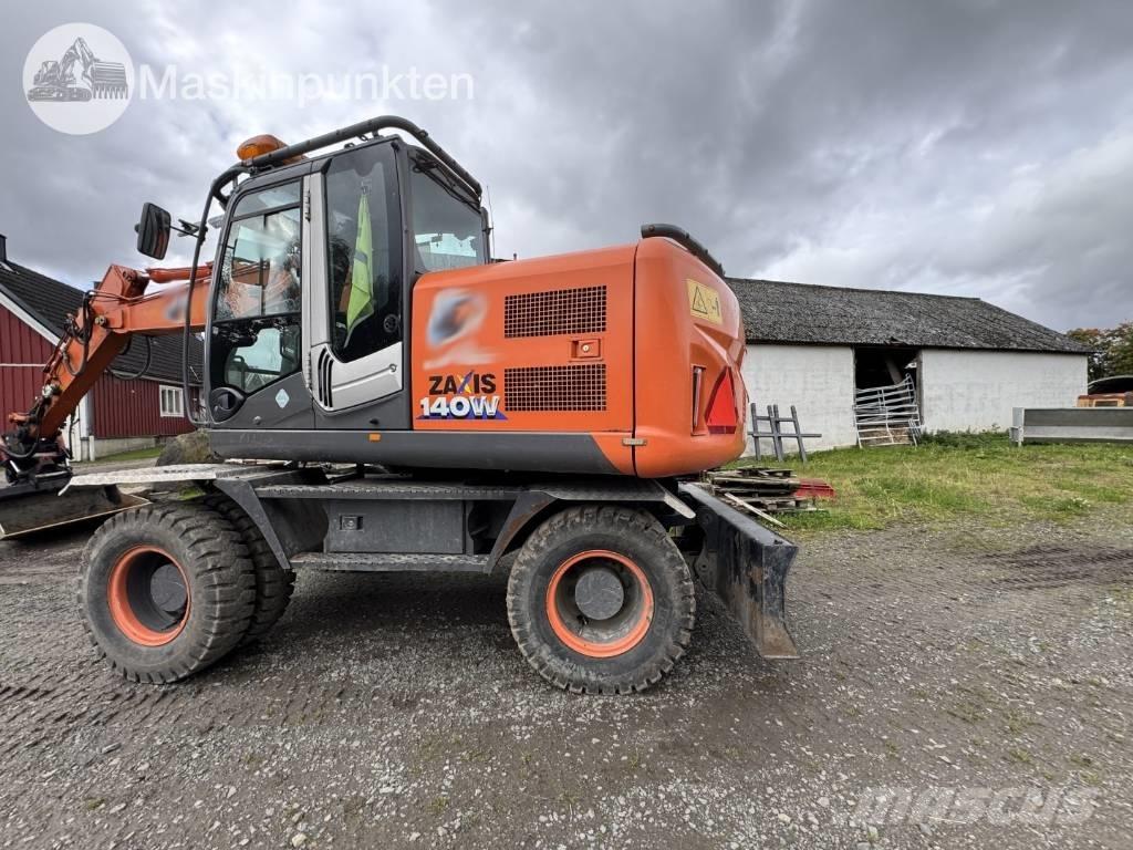 Hitachi ZX 140 W-3 Εκσκαφείς με τροχούς - λάστιχα