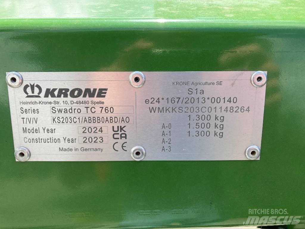 Krone Swadro TC 760 Αναμοχλευτήρες