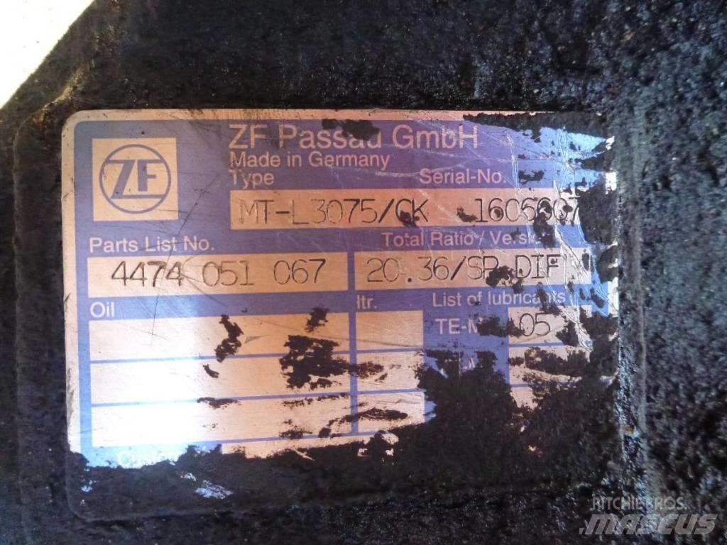 Huddig 1260 Άξονες