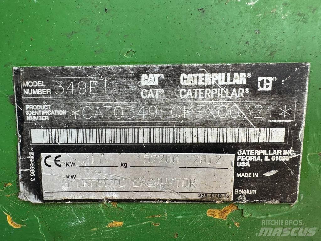 CAT 349E Εκσκαφείς με ερπύστριες