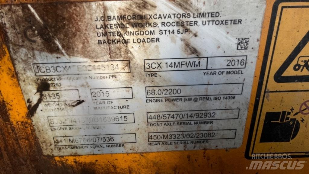 JCB 3 CX Εκσκαφείς Φορτωτές τύπου JCB