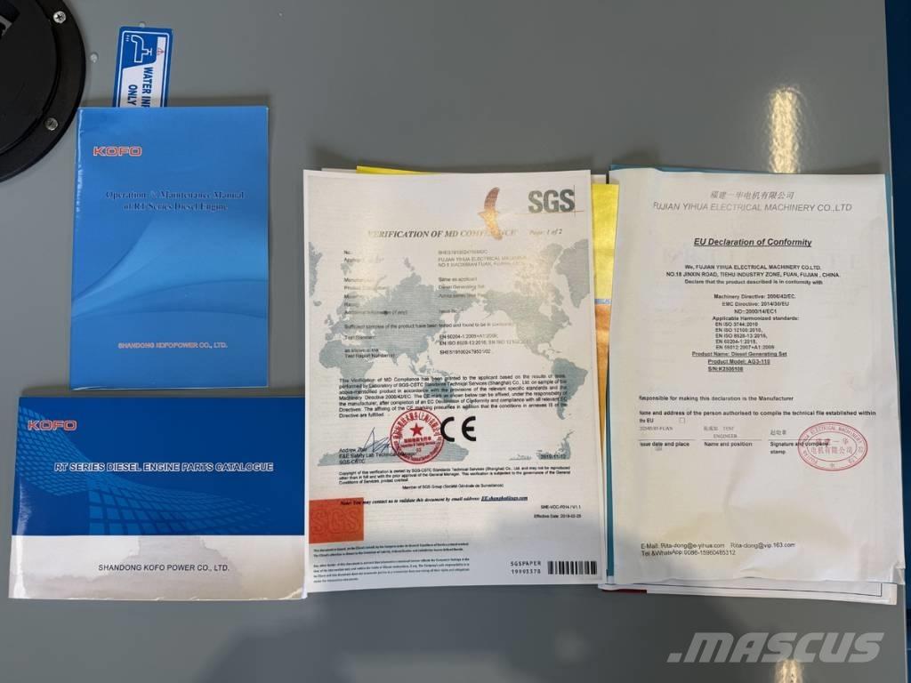 Ashita 110 kva Γεννήτριες ντίζελ