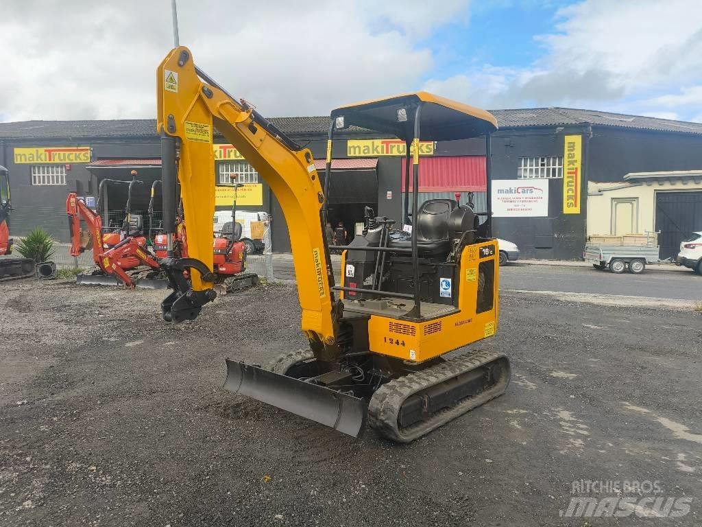 JCB 16 C-1 Εκσκαφάκι (διαβολάκι) < 7t
