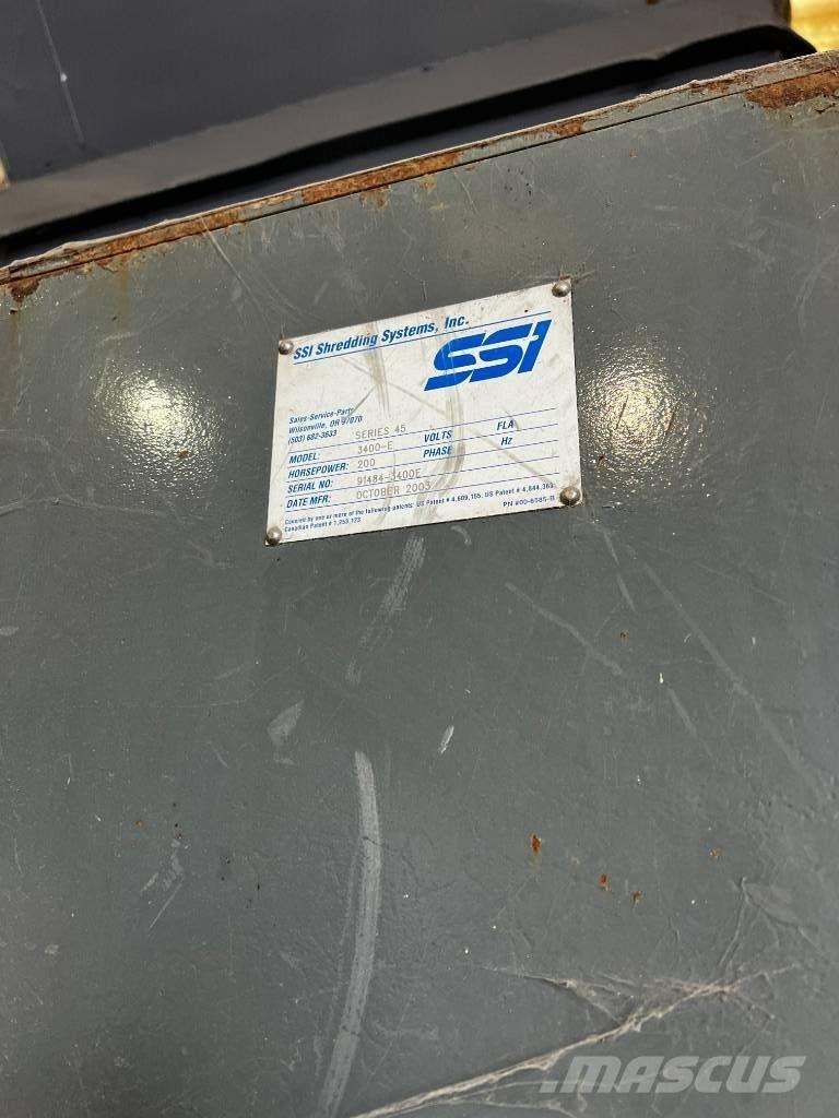 SSI SSI Τεμαχιστές αποβλήτων