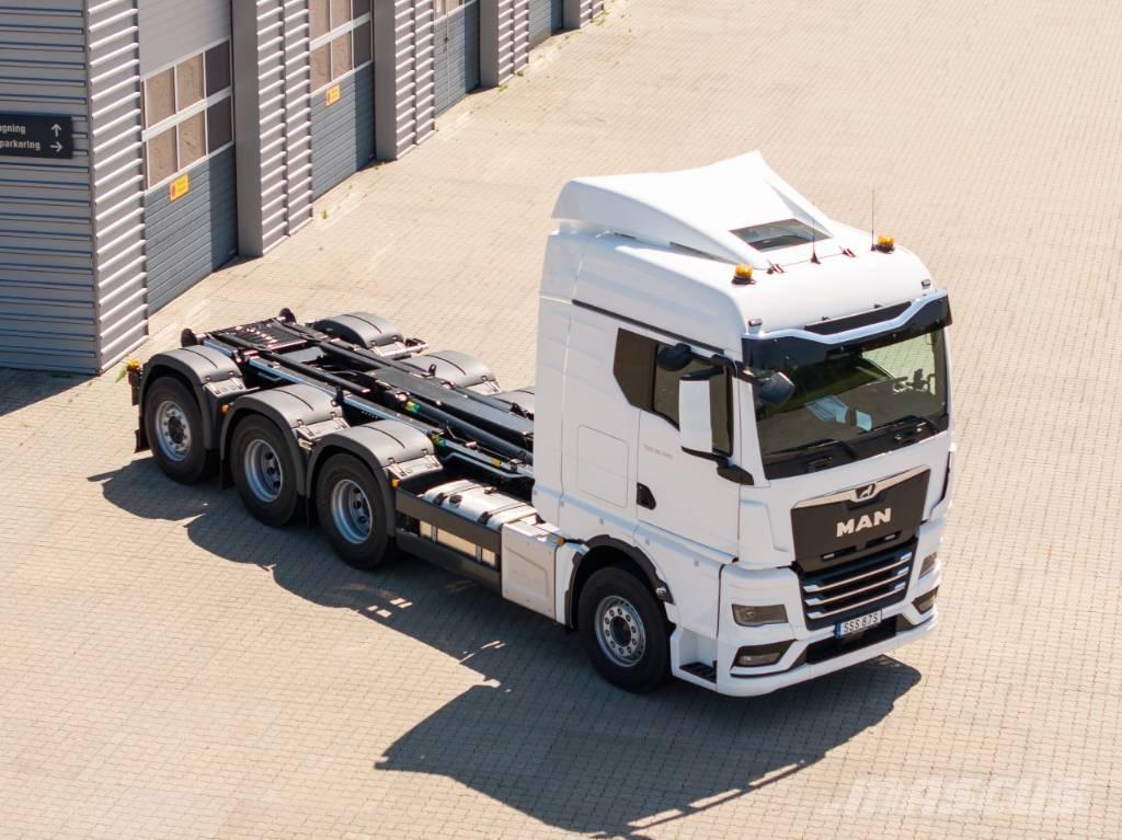 MAN TGX 35.520 Φορτηγά ανατροπή με γάντζο