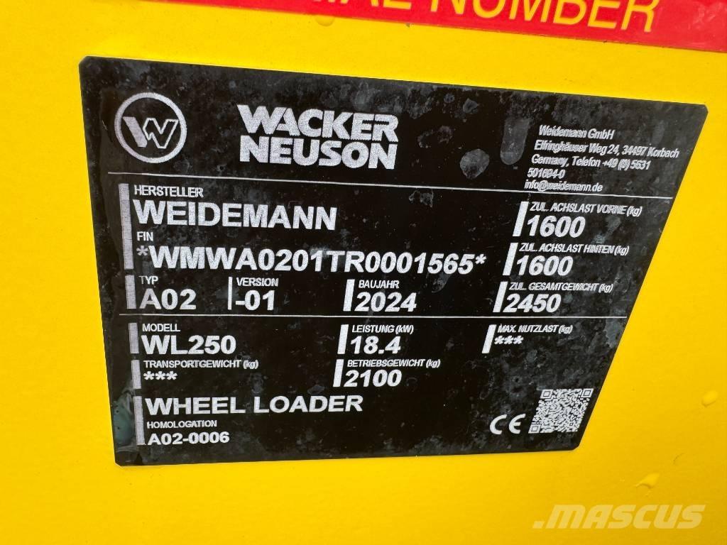 Wacker Neuson WL 250 Φορτωτές με λάστιχα (Τροχοφόροι)