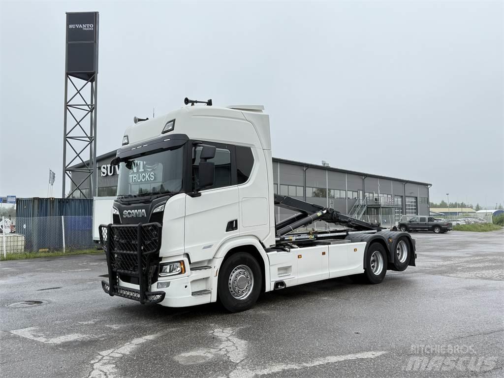 Scania R650 6X2 Φορτηγά ανατροπή με γάντζο