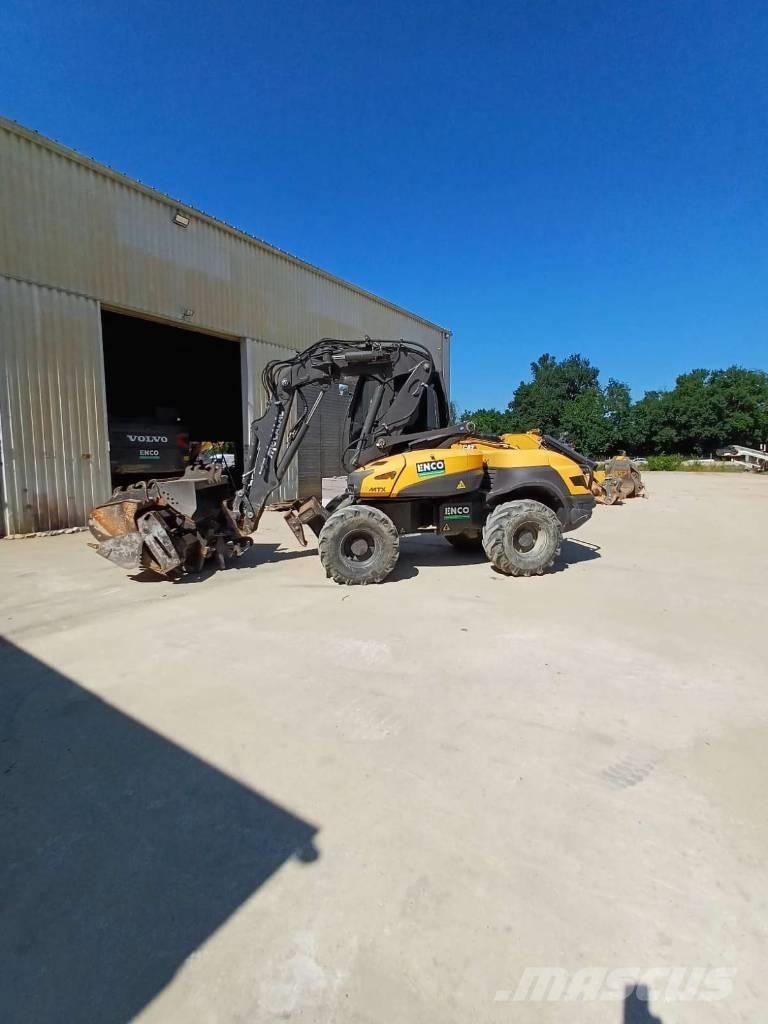 Mecalac 12 MTX Εκσκαφείς με τροχούς - λάστιχα