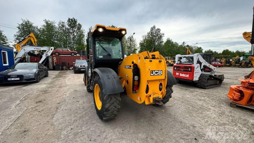 JCB 531-70 Τηλεσκοπικοί τροχοφόροι φορτωτές
