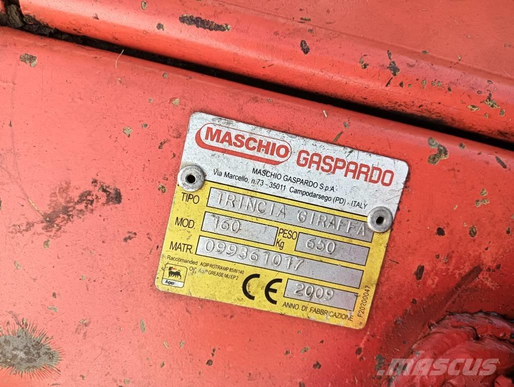 Maschio Giraffa 160 Χορτοκοπτικά και κορυφολόγοι βοσκοτόπων