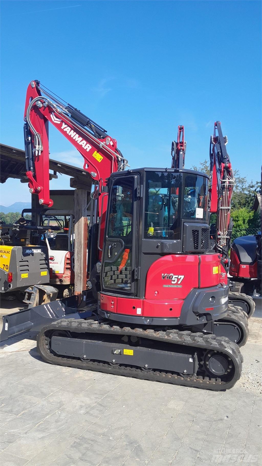 Yanmar VIO57-6B Εκσκαφάκι (διαβολάκι) < 7t