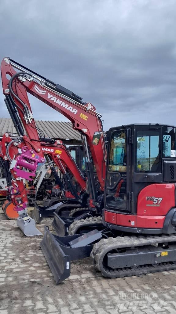 Yanmar VIO57-6B Εκσκαφάκι (διαβολάκι) < 7t