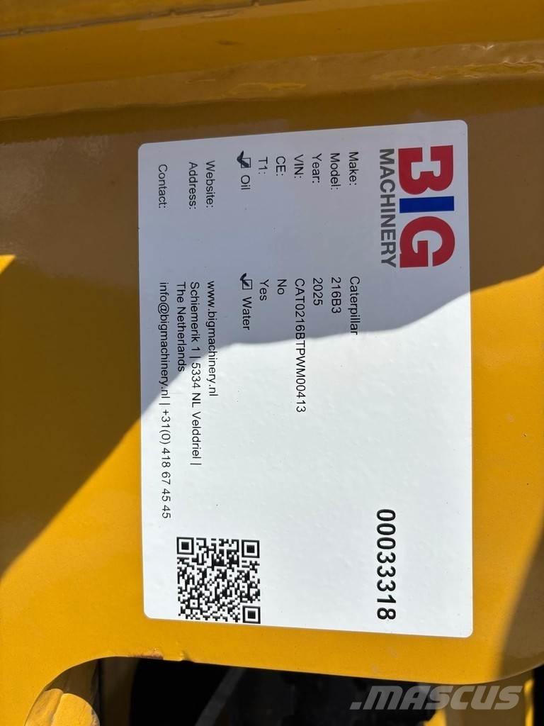 CAT 216B3 Φορτωτές με λάστιχα (Τροχοφόροι)