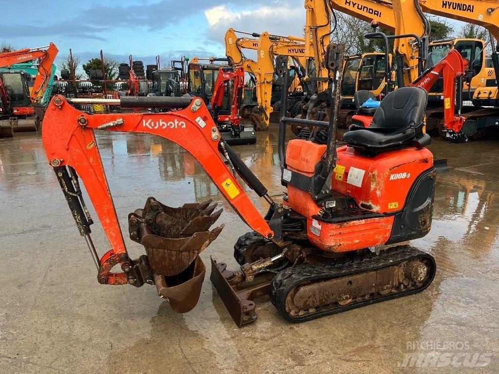 Kubota K 008-3 Εκσκαφάκι (διαβολάκι) < 7t