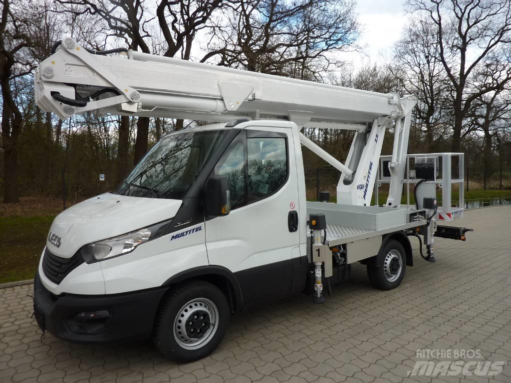 Multitel MZ 250 Εναέριες πλατφόρμες τοποθετημένες σε φορτηγό