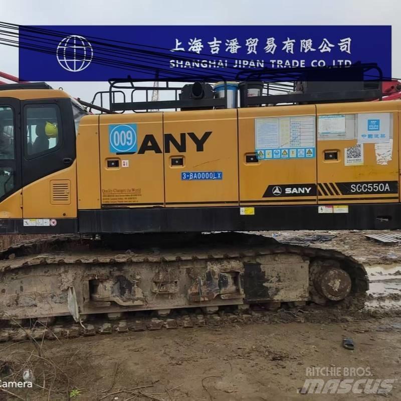 Sany SCC550A Γερανοί με ερπύστριες
