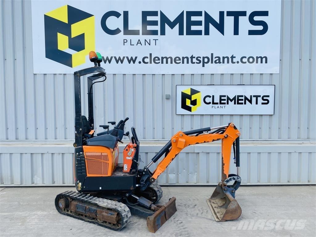 Doosan DX10Z Εκσκαφάκι (διαβολάκι) < 7t