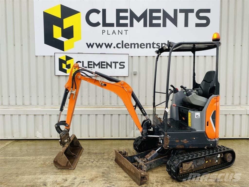 Doosan DX17Z Εκσκαφάκι (διαβολάκι) < 7t