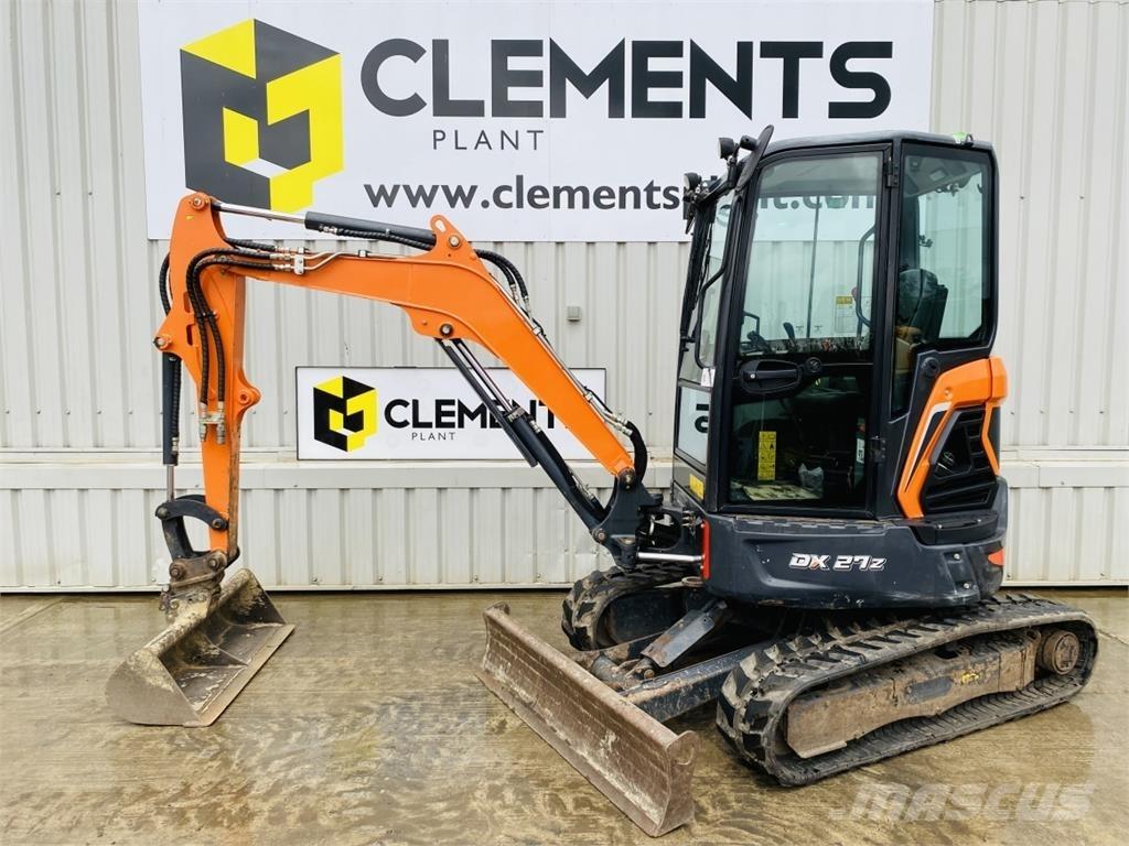 Doosan DX27Z Εκσκαφάκι (διαβολάκι) < 7t
