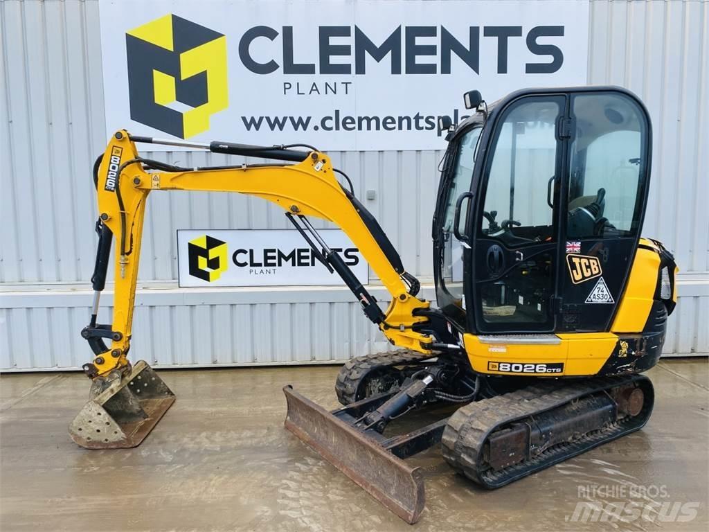 JCB 8026CTS Εκσκαφάκι (διαβολάκι) < 7t
