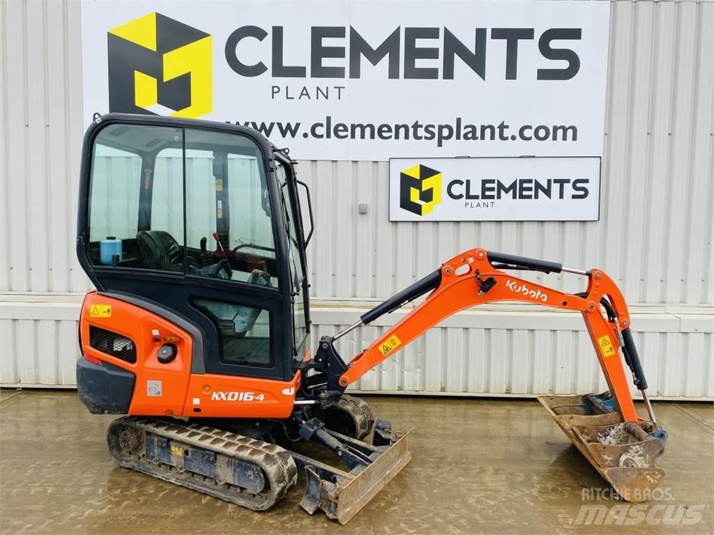 Kubota KX016-4 Εκσκαφάκι (διαβολάκι) < 7t