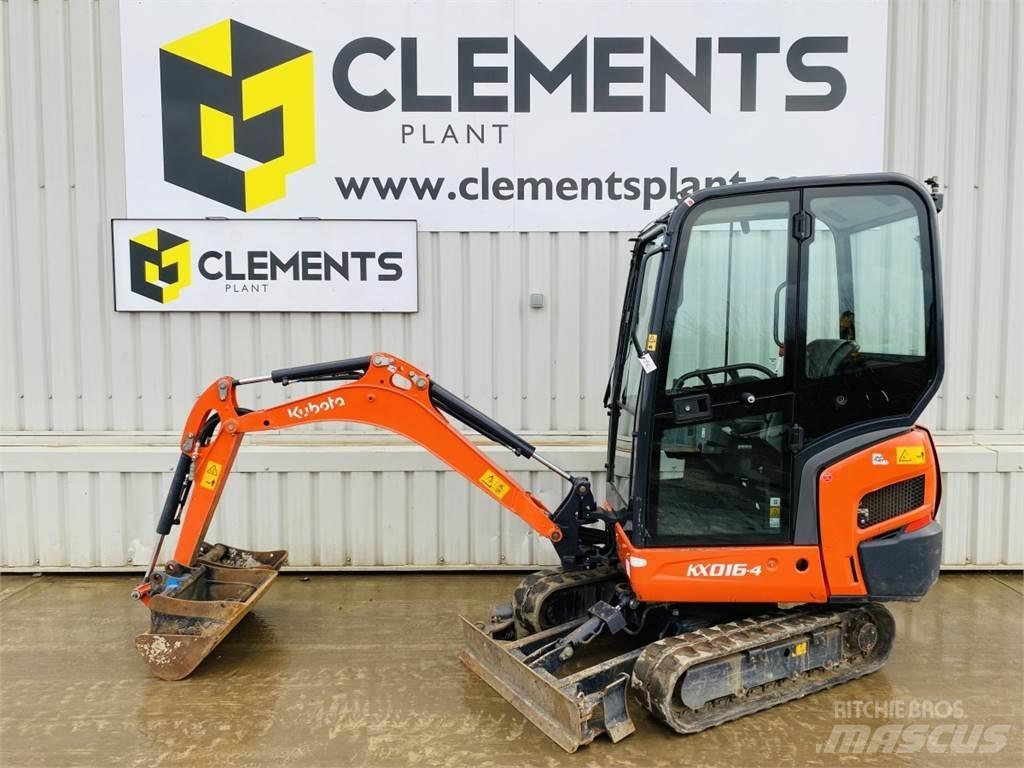 Kubota KX016-4 Εκσκαφάκι (διαβολάκι) < 7t