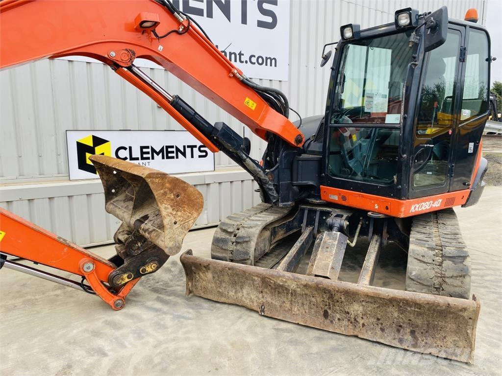 Kubota KX080-4a Μίνι εκσκαφείς 7t - 12t