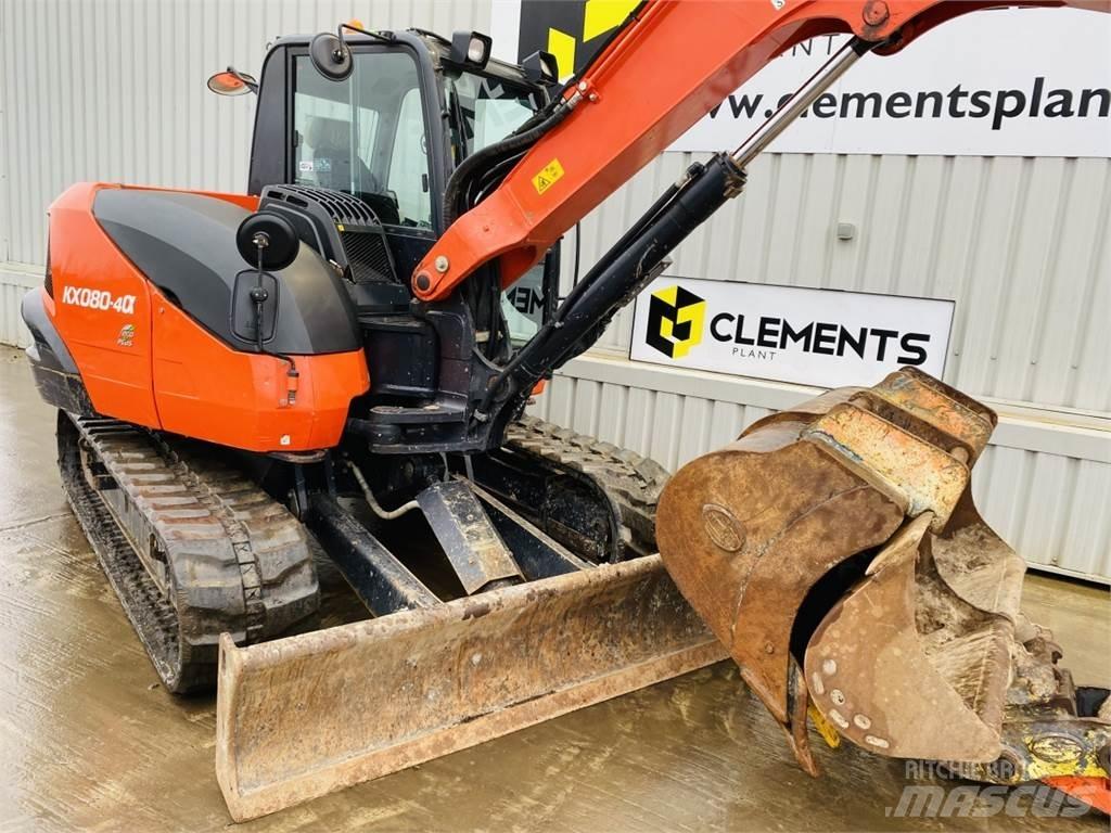 Kubota KX080-4a Μίνι εκσκαφείς 7t - 12t