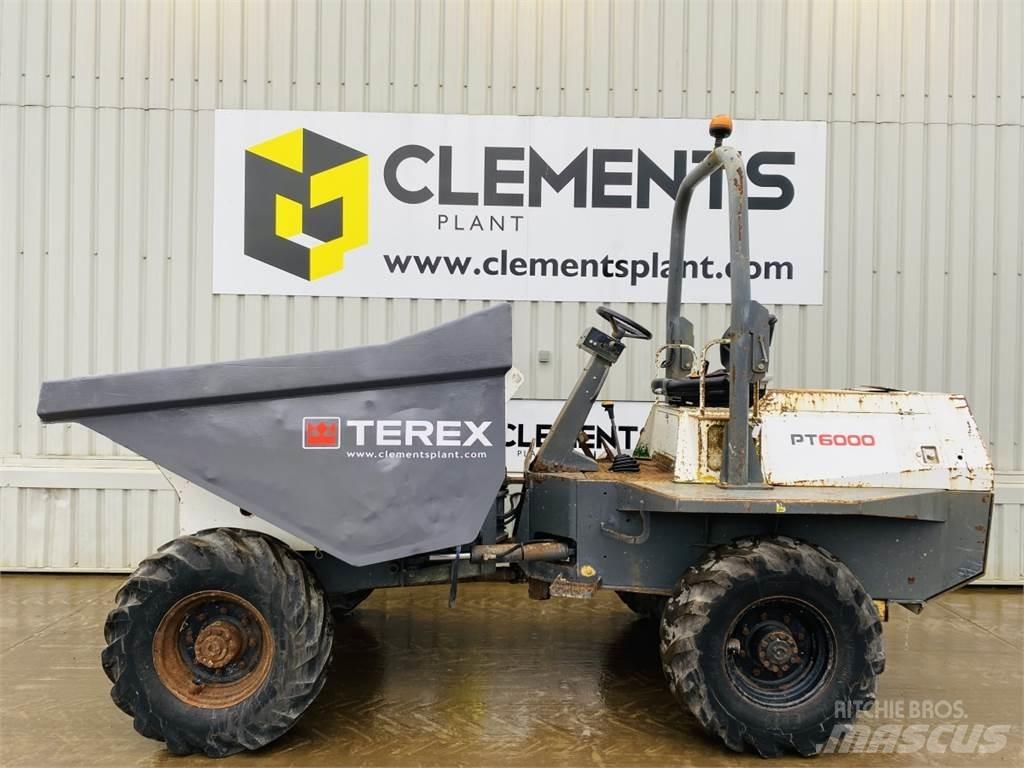 Terex 6T Dumper Dumpers εργοταξίου