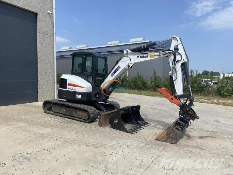 Bobcat E 50 Εκσκαφείς με τροχούς - λάστιχα