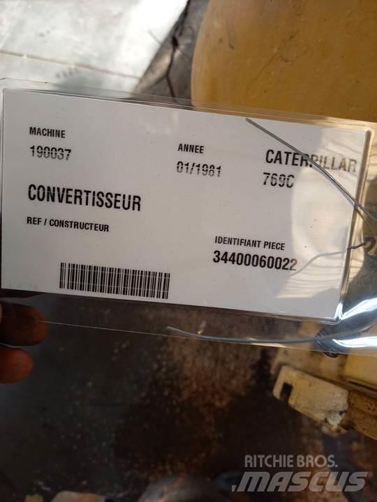 CAT 769C Μετάδοση κίνησης