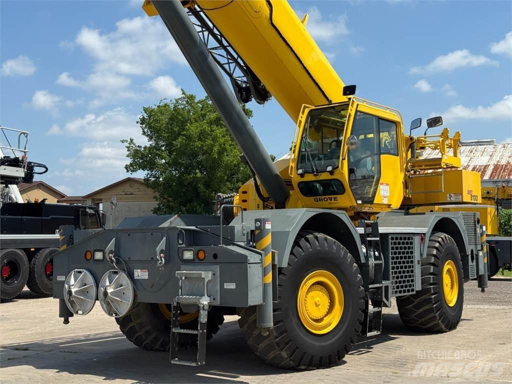Grove GRT8100 Γερανοί ανώμαλου εδάφους