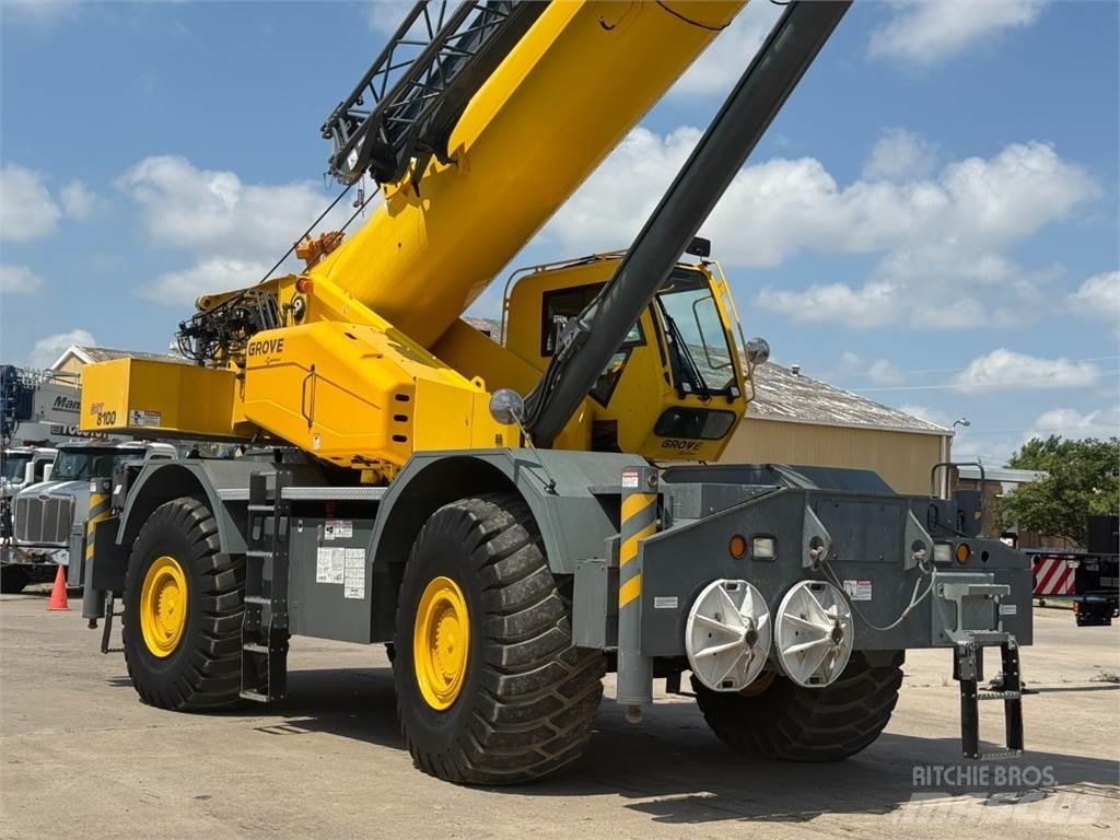 Grove GRT8100 Γερανοί ανώμαλου εδάφους