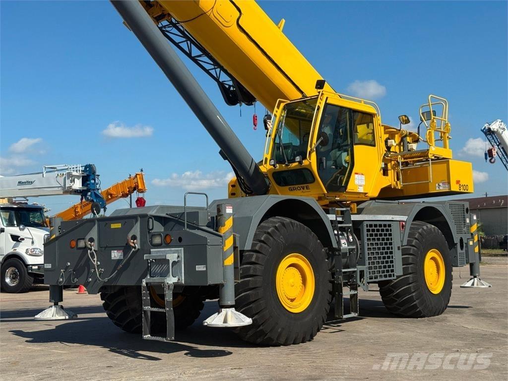 Grove GRT8100 Γερανοί ανώμαλου εδάφους