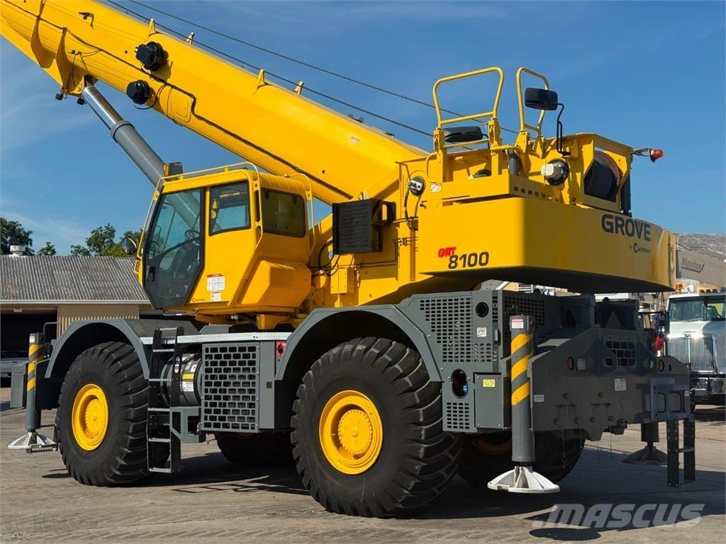 Grove GRT8100 Γερανοί ανώμαλου εδάφους