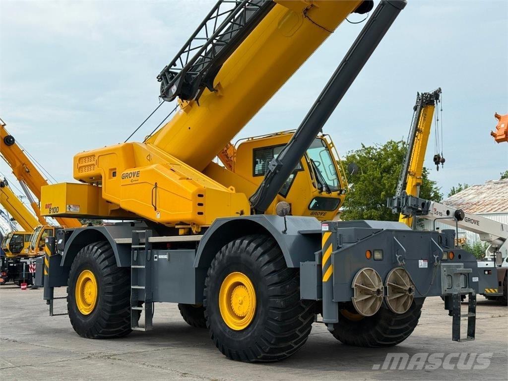 Grove GRT8100 Γερανοί ανώμαλου εδάφους
