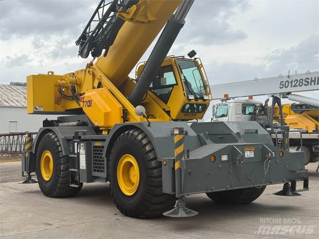 Grove RT770E Γερανοί ανώμαλου εδάφους