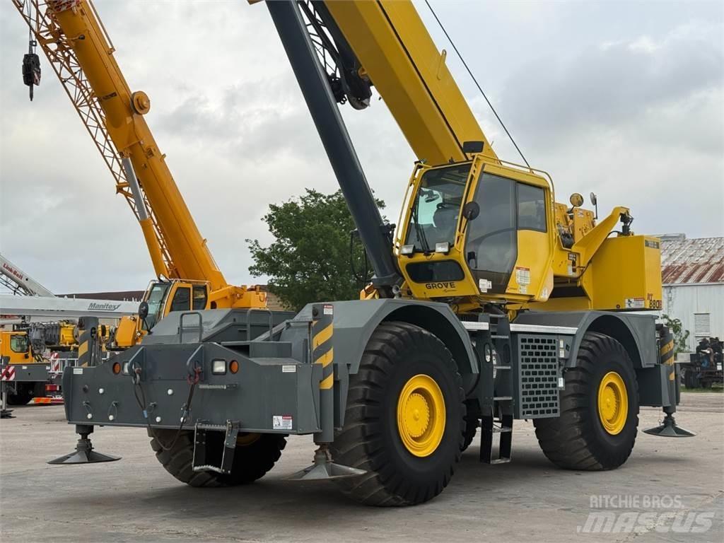 Grove RT880E Γερανοί ανώμαλου εδάφους