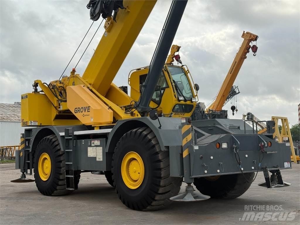 Grove RT880E Γερανοί ανώμαλου εδάφους