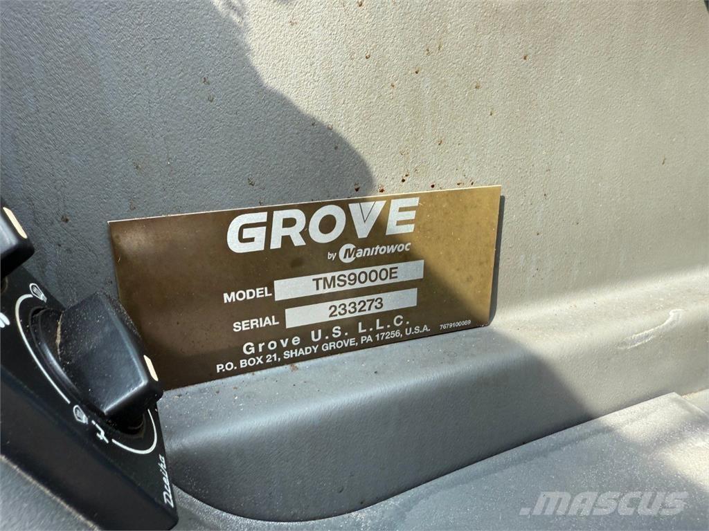 Grove TMS9000E Γερανοί παντός εδάφους