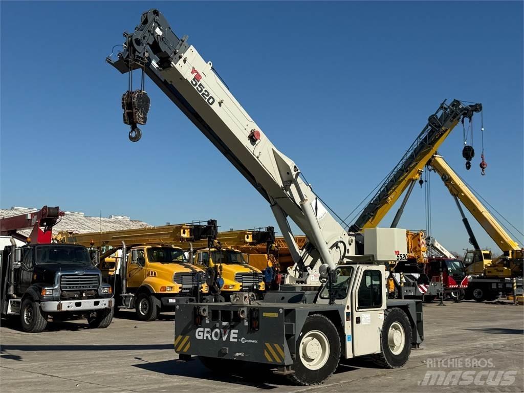 Grove YB5520 Γερανοί ανώμαλου εδάφους
