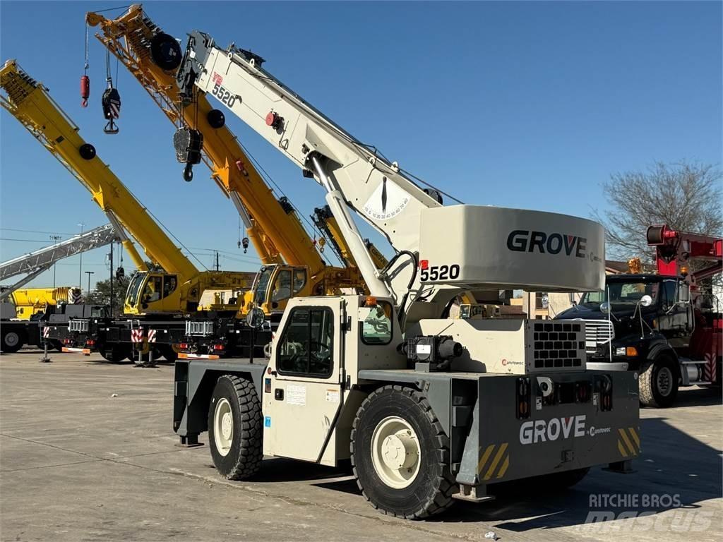 Grove YB5520 Γερανοί ανώμαλου εδάφους