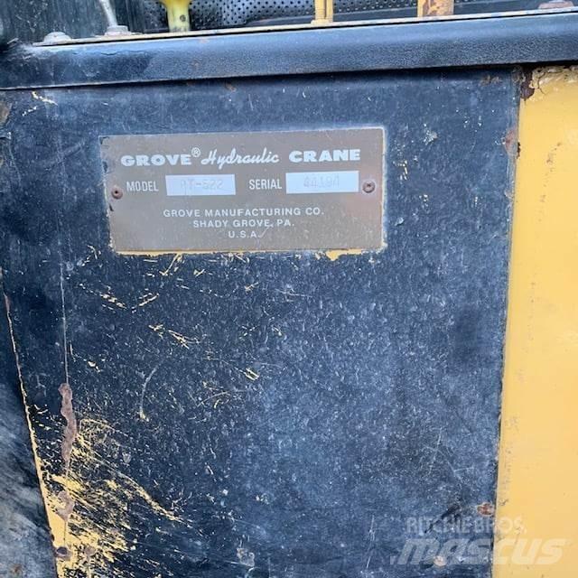 Grove RT522 Γερανοί ανώμαλου εδάφους