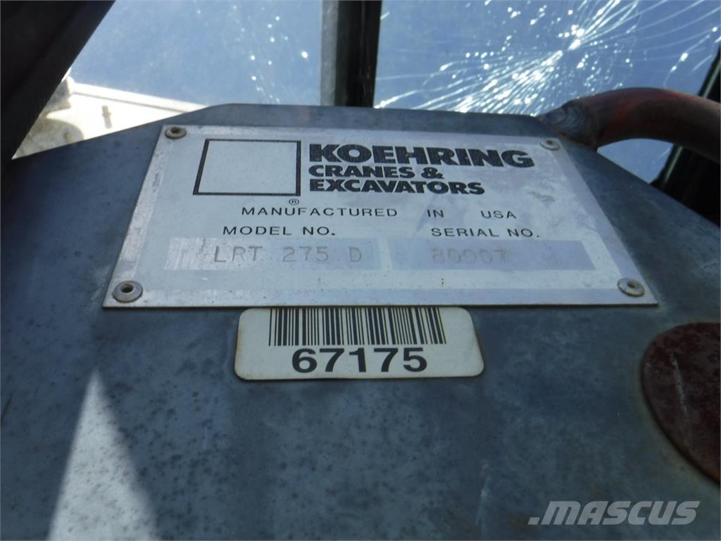 Lorain LRT 275D Γερανοί ανώμαλου εδάφους