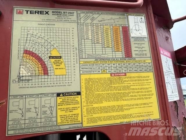Terex BT 2047 Φορτηγά με Γερανό