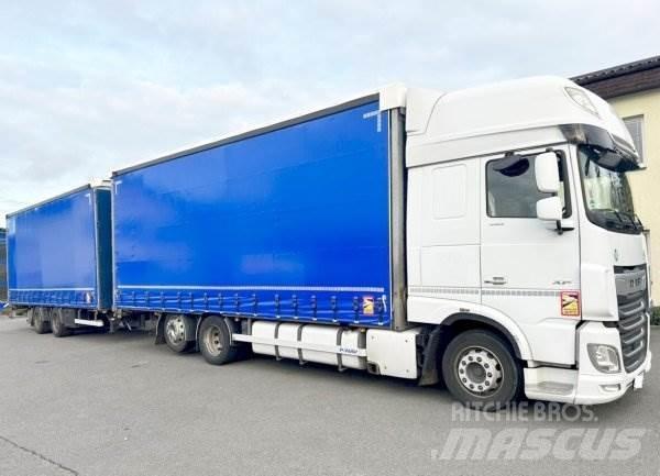 DAF XF 106.480 +Panav Επίπεδες/πλευρικώς ανοιγόμενες ρυμούλκες