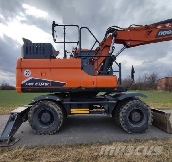 Doosan DX 170 W-7 Εκσκαφείς με τροχούς - λάστιχα