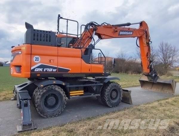 Doosan DX 170 W-7 Εκσκαφείς με τροχούς - λάστιχα