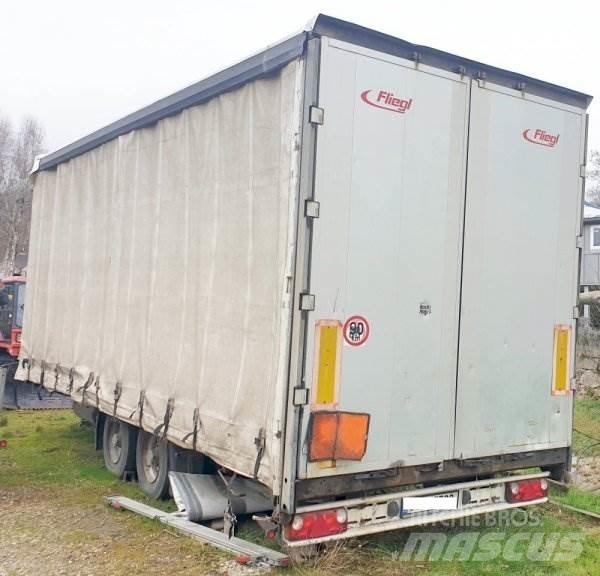 Fliegl TPS 100 Επίπεδες/πλευρικώς ανοιγόμενες ρυμούλκες